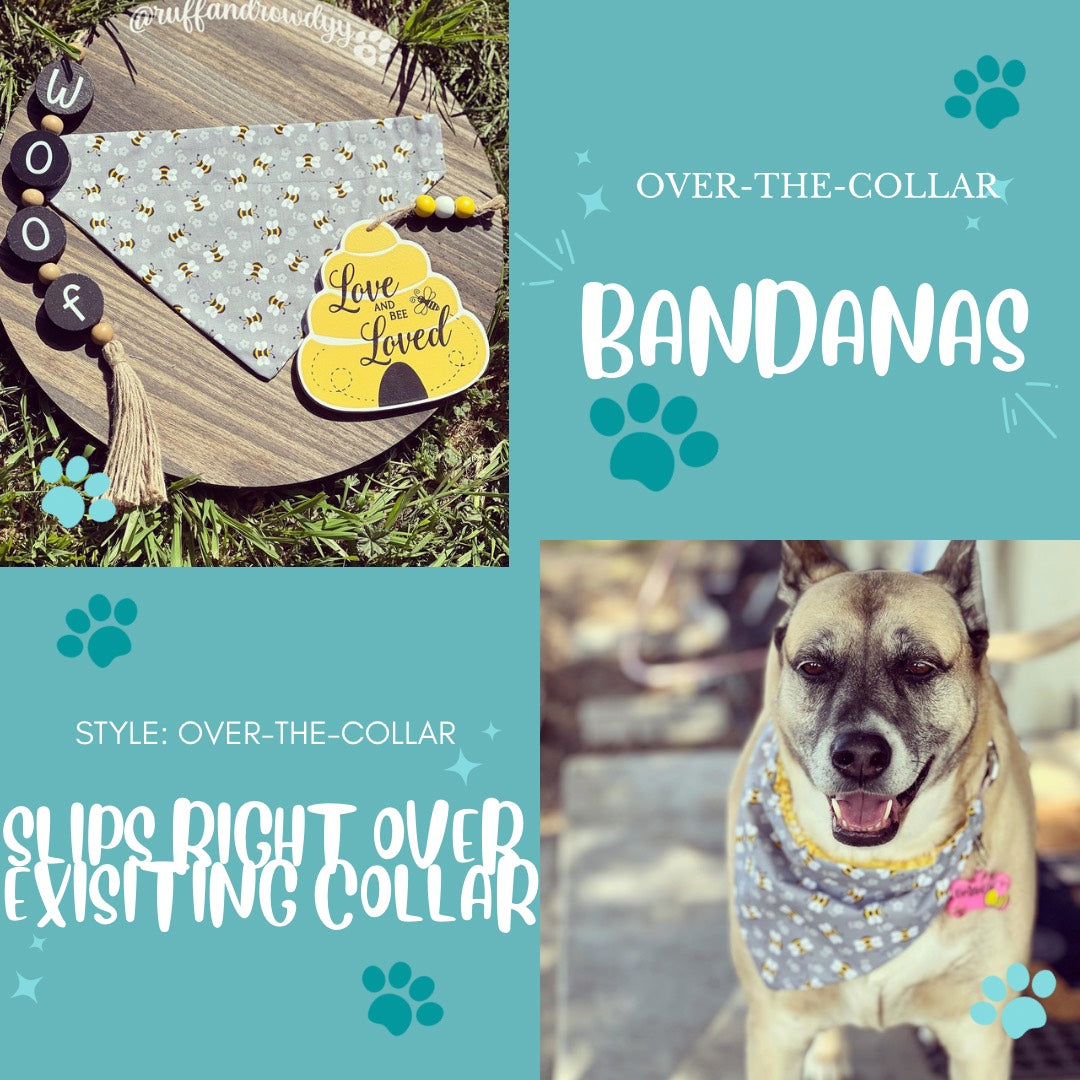 *PREORDER* Surf's up bandana - dog days of summer collection